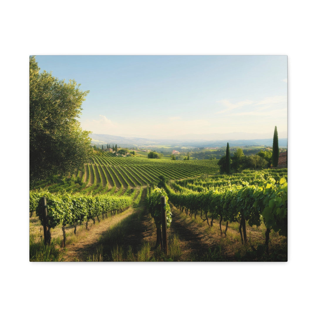 Vineyard Serenity - Modern Oasis Sensory Design & Art Studio - Canvas