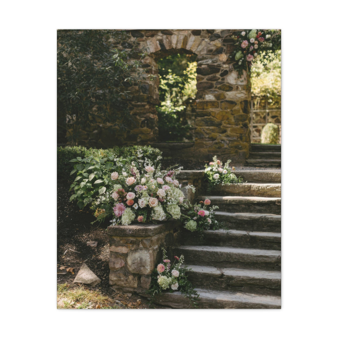 Floral Path - Modern Oasis Sensory Design & Art Studio - Canvas