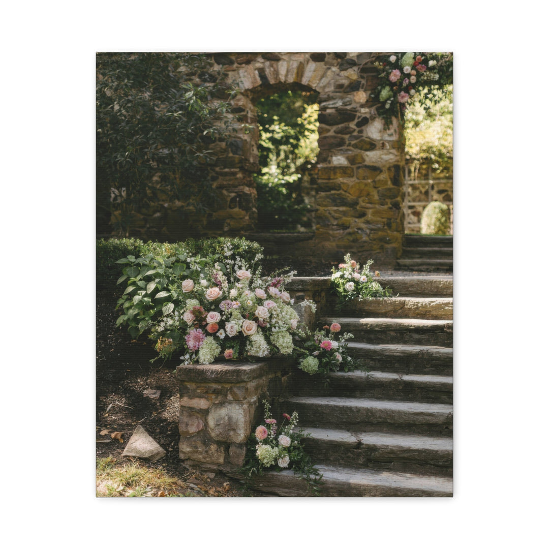 Floral Path - Modern Oasis Sensory Design & Art Studio - Canvas