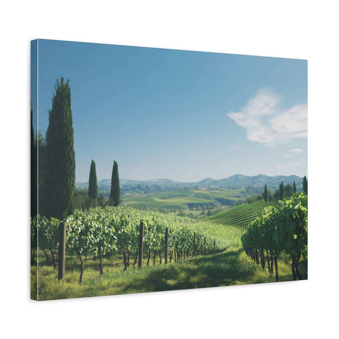 Lush Vineyard - Modern Oasis Sensory Design & Art Studio - Canvas