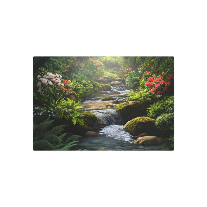 Serene Stream Metal Art - Modern Oasis Sensory Design & Art Studio - Home Decor