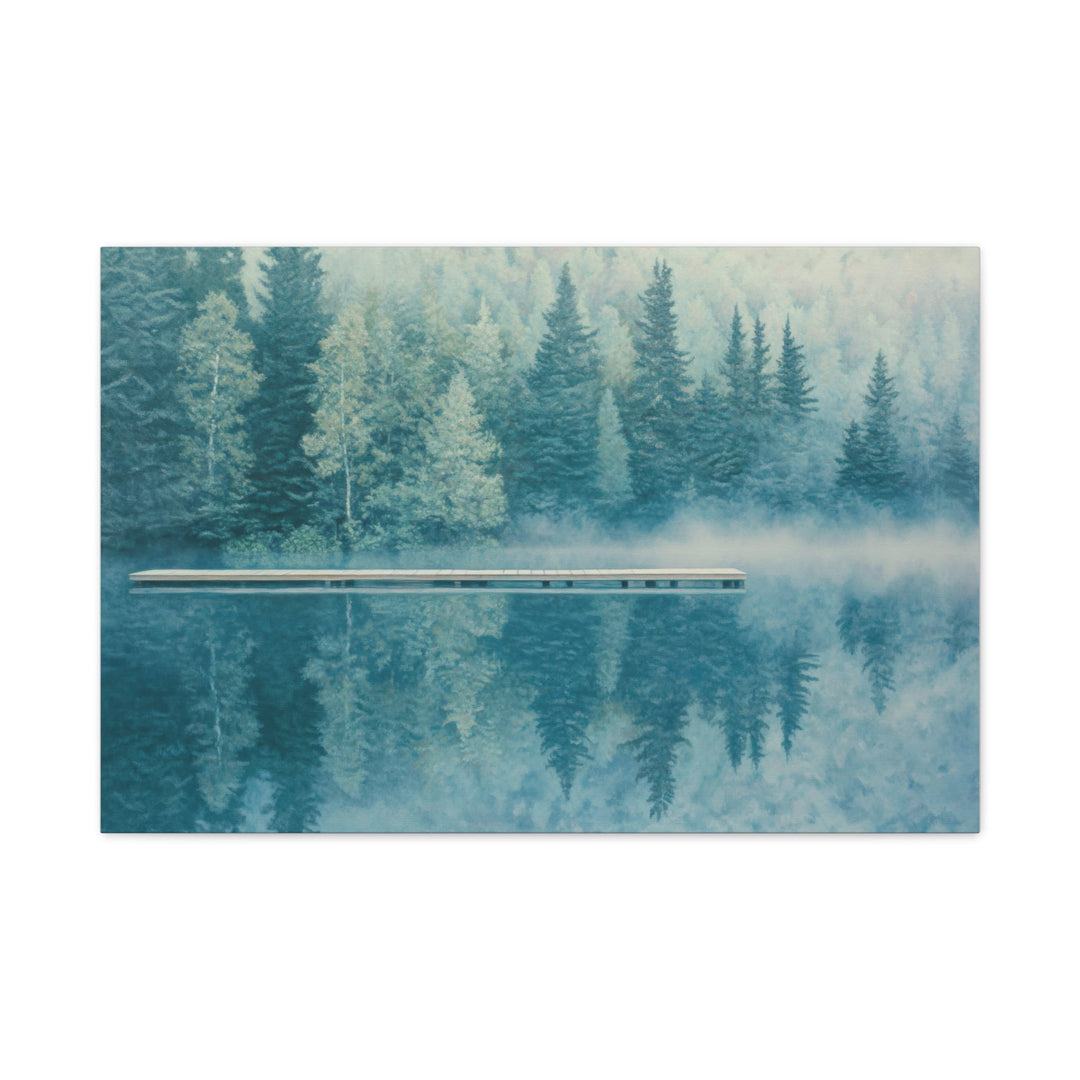 Misty Dock - Modern Oasis Sensory Design & Art Studio - Canvas
