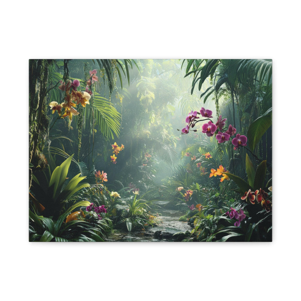 Jungle Oasis - Modern Oasis Sensory Design & Art Studio - Canvas