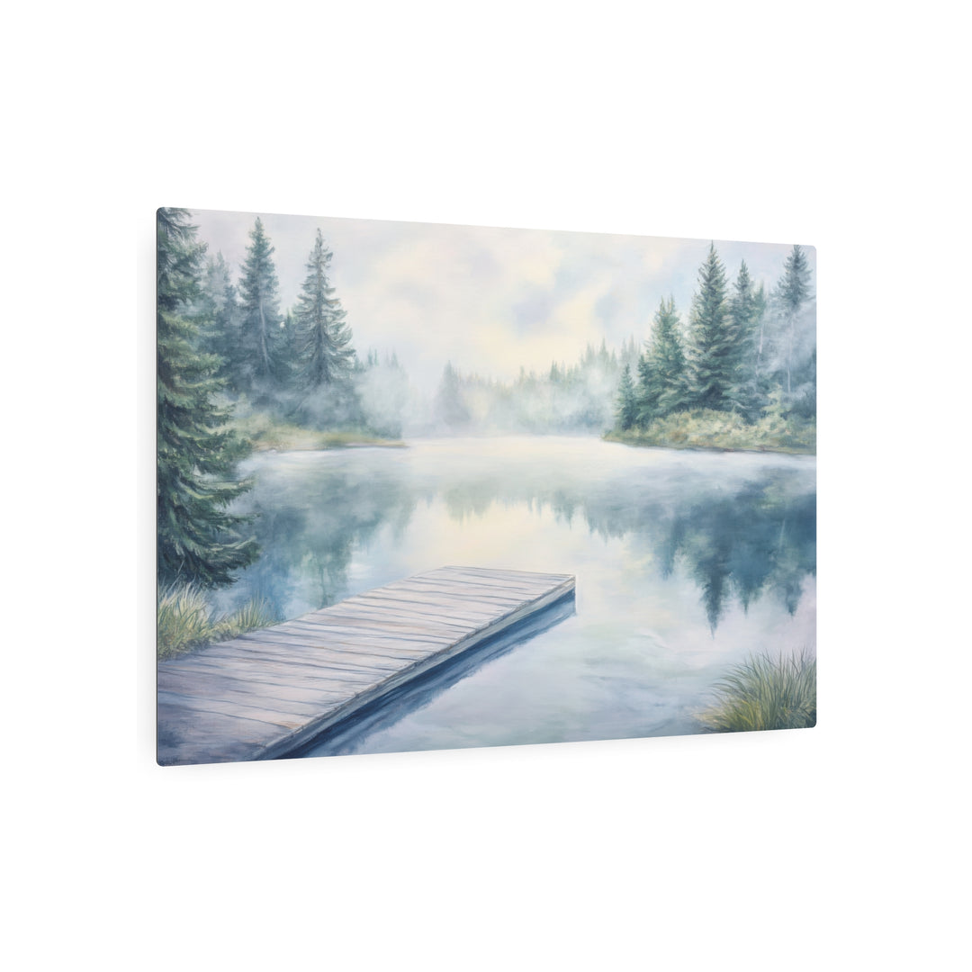 Tranquil Lake Metal Art - Modern Oasis Sensory Design & Art Studio - Home Decor
