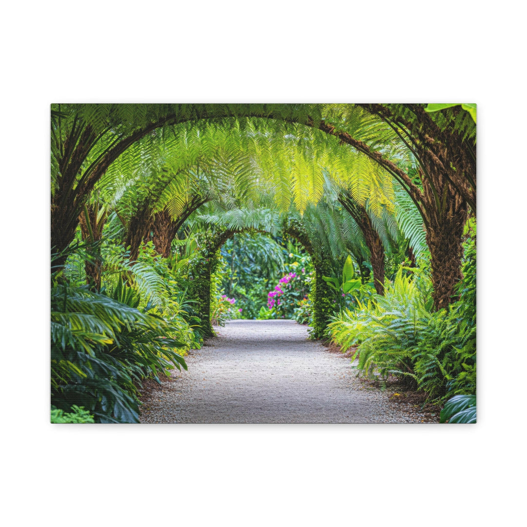 Tropical Pathway - Modern Oasis Sensory Design & Art Studio - Canvas