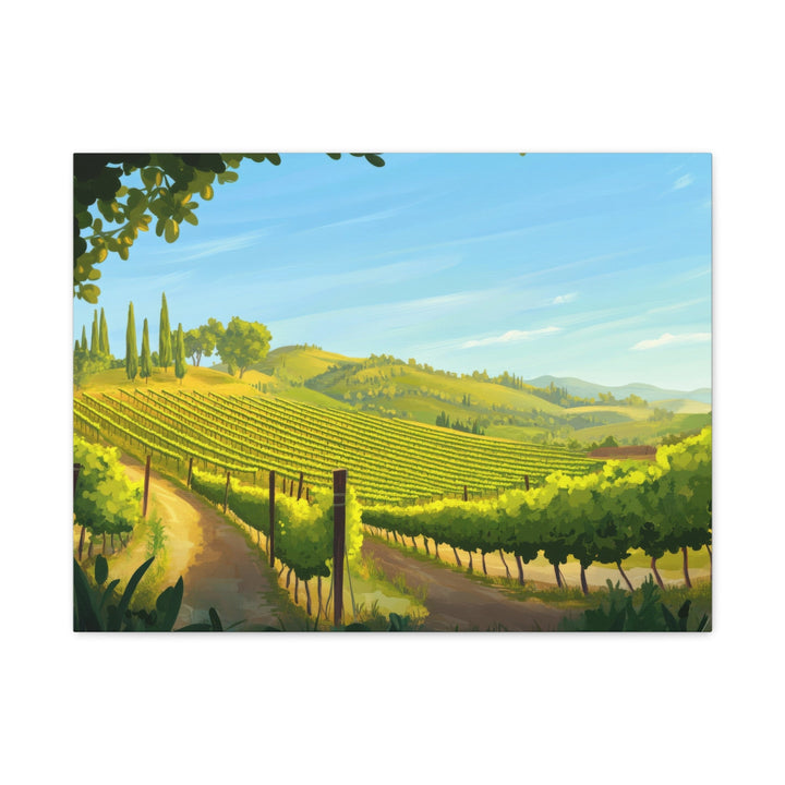 Vineyard Landscape - Modern Oasis Sensory Design & Art Studio - Canvas