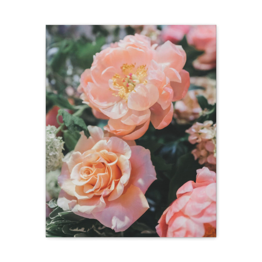Peach Meadow - Modern Oasis Sensory Design & Art Studio - Canvas