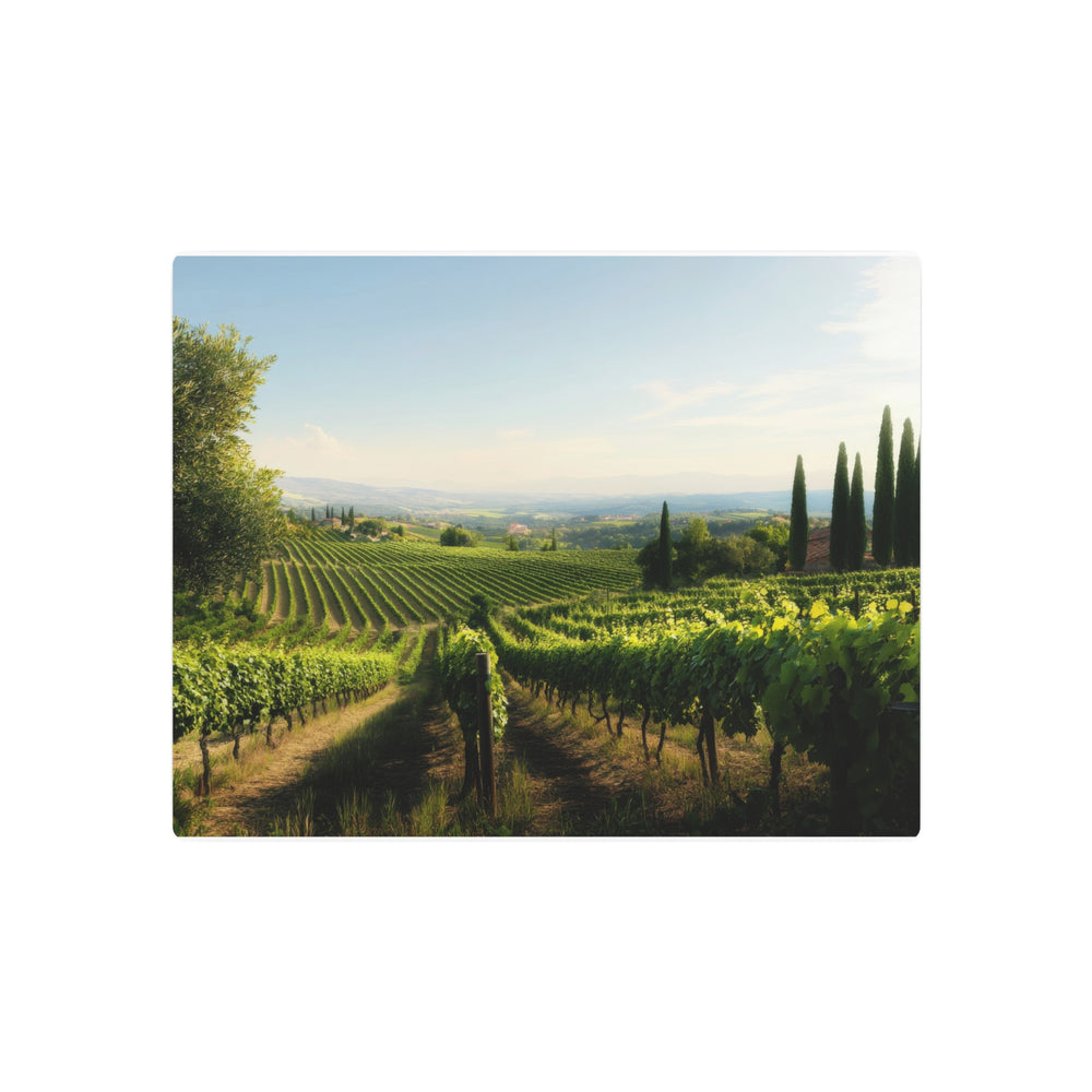 Vineyard Serenity Metal Art - Modern Oasis Sensory Design & Art Studio - Home Decor