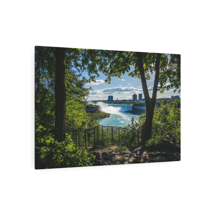 Waterfall Serenity Metal Art - Modern Oasis Sensory Design & Art Studio - Home Decor