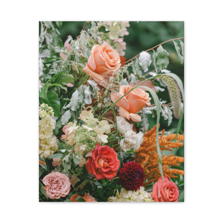 Flower Flourish - Modern Oasis Sensory Design & Art Studio - Canvas