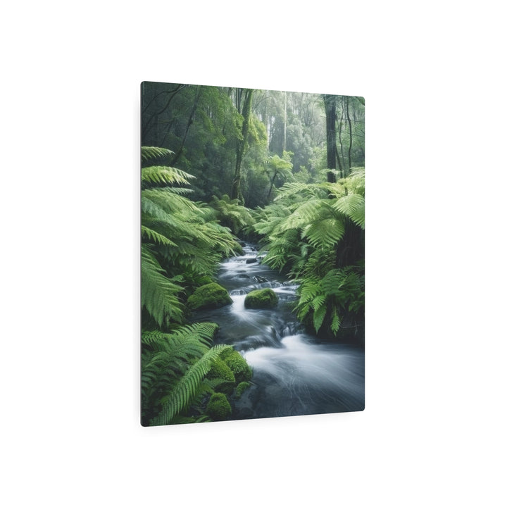 Serene Forest Nature Metal Art - Modern Oasis Sensory Design & Art Studio - Home Decor
