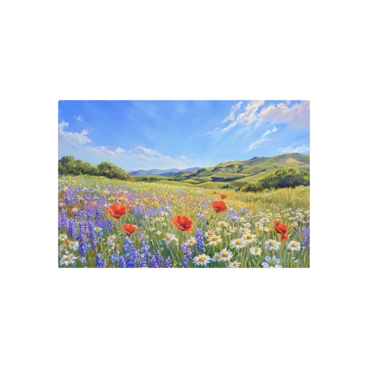 Blooming Serenity Metal Art - Modern Oasis Sensory Design & Art Studio - Home Decor