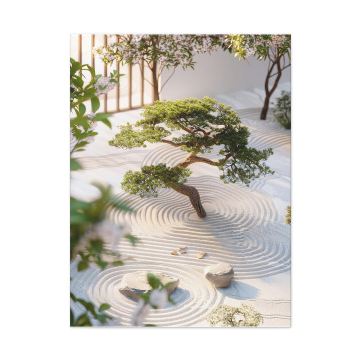 Serene Zen - Modern Oasis Sensory Design & Art Studio - Canvas