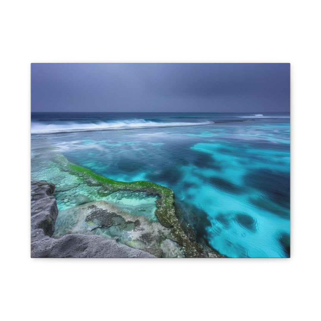 Serene Ocean Waves - Modern Oasis Sensory Design & Art Studio - Canvas