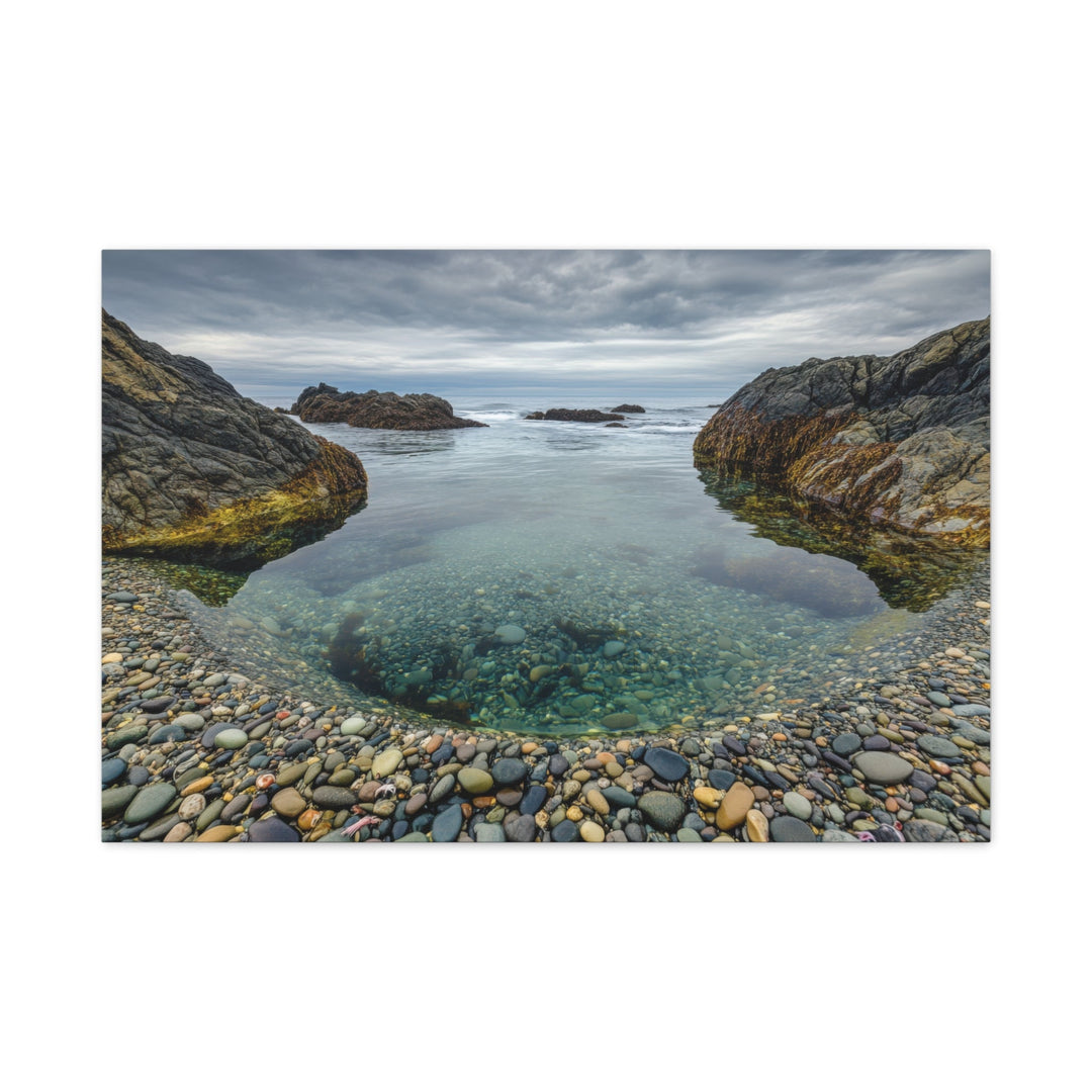 Coastal Serenity - Modern Oasis Sensory Design & Art Studio - Canvas
