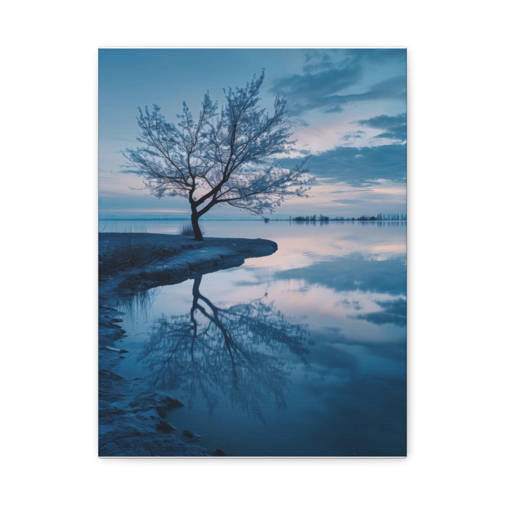 Serene Lake - Modern Oasis Sensory Design & Art Studio - Canvas