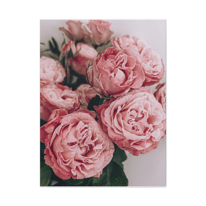 Pink Blooming Roses - Modern Oasis Sensory Design & Art Studio - Canvas