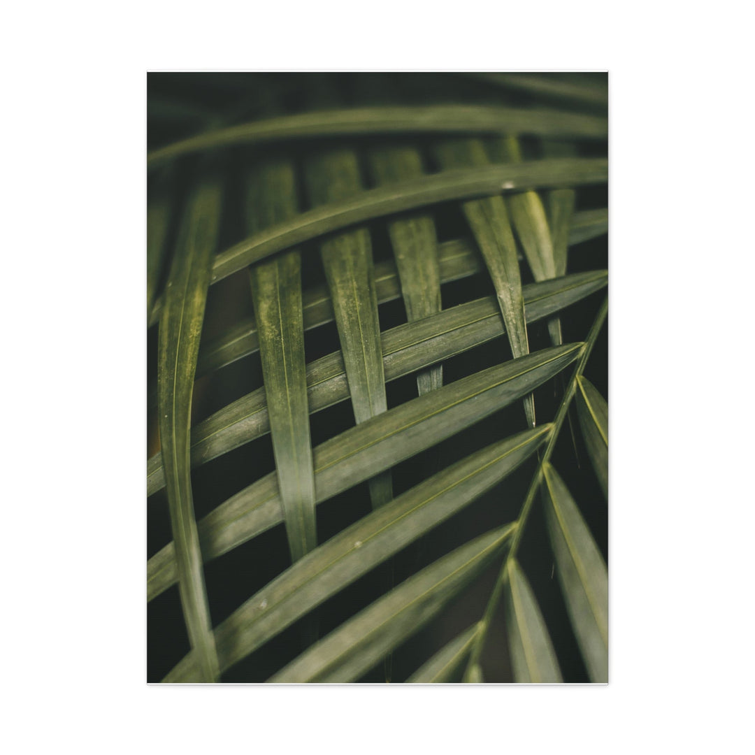 Botanical Green Leaves - Modern Oasis Sensory Design & Art Studio - Canvas