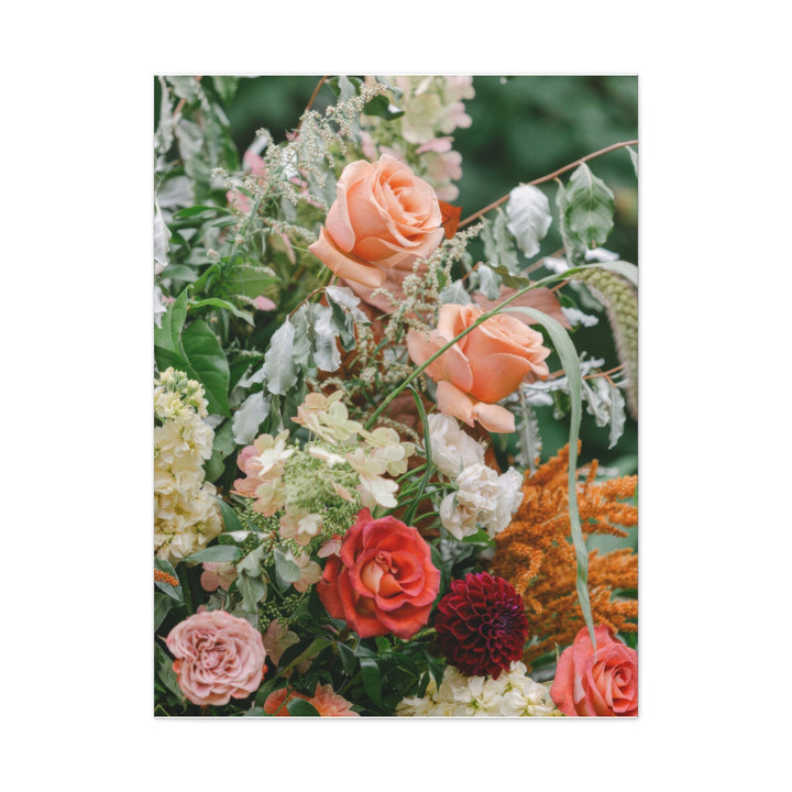 Flower Flourish - Modern Oasis Sensory Design & Art Studio - Canvas
