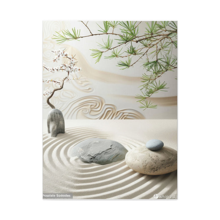 Zen - Modern Oasis Sensory Design & Art Studio - Canvas