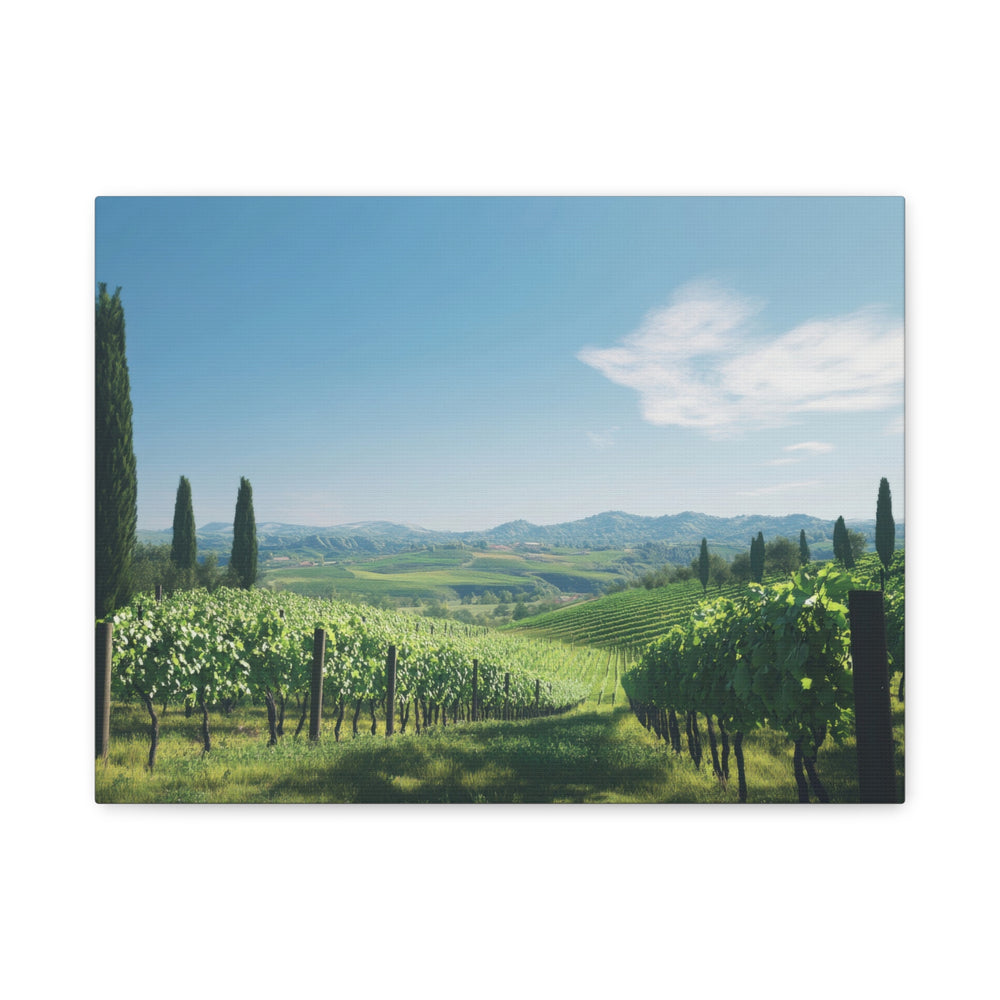 Lush Vineyard - Modern Oasis Sensory Design & Art Studio - Canvas