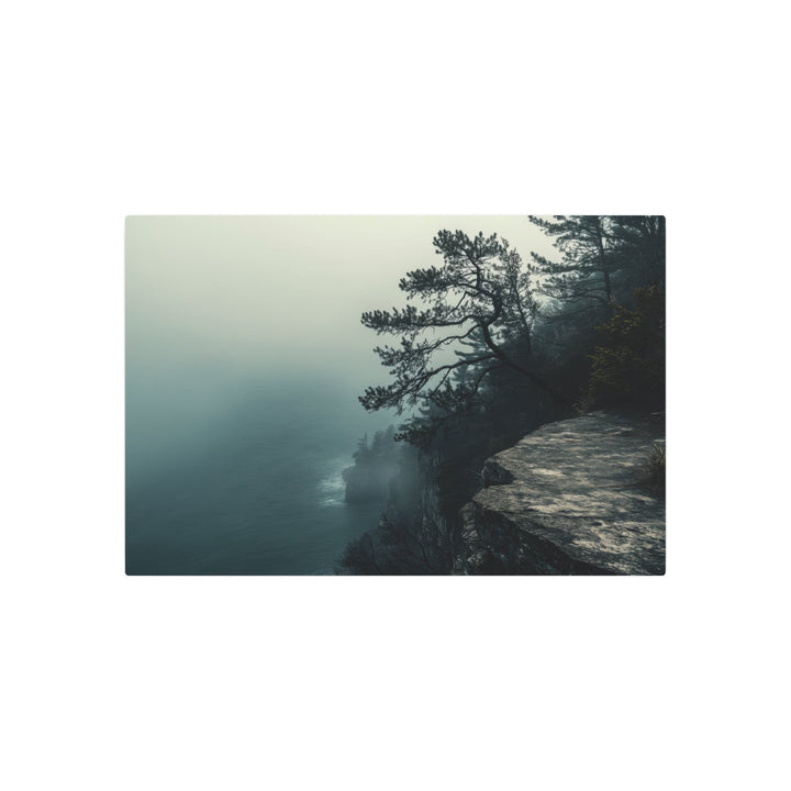 Misty Cliff Metal Art - Modern Oasis Sensory Design & Art Studio - Home Decor
