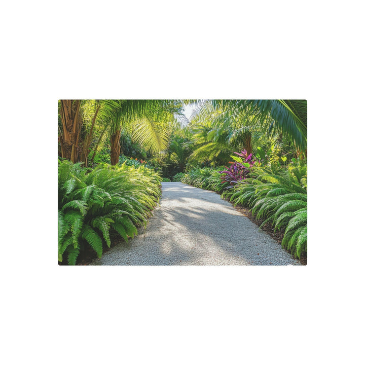 Serene Tropics Metal Art - Modern Oasis Sensory Design & Art Studio - Home Decor