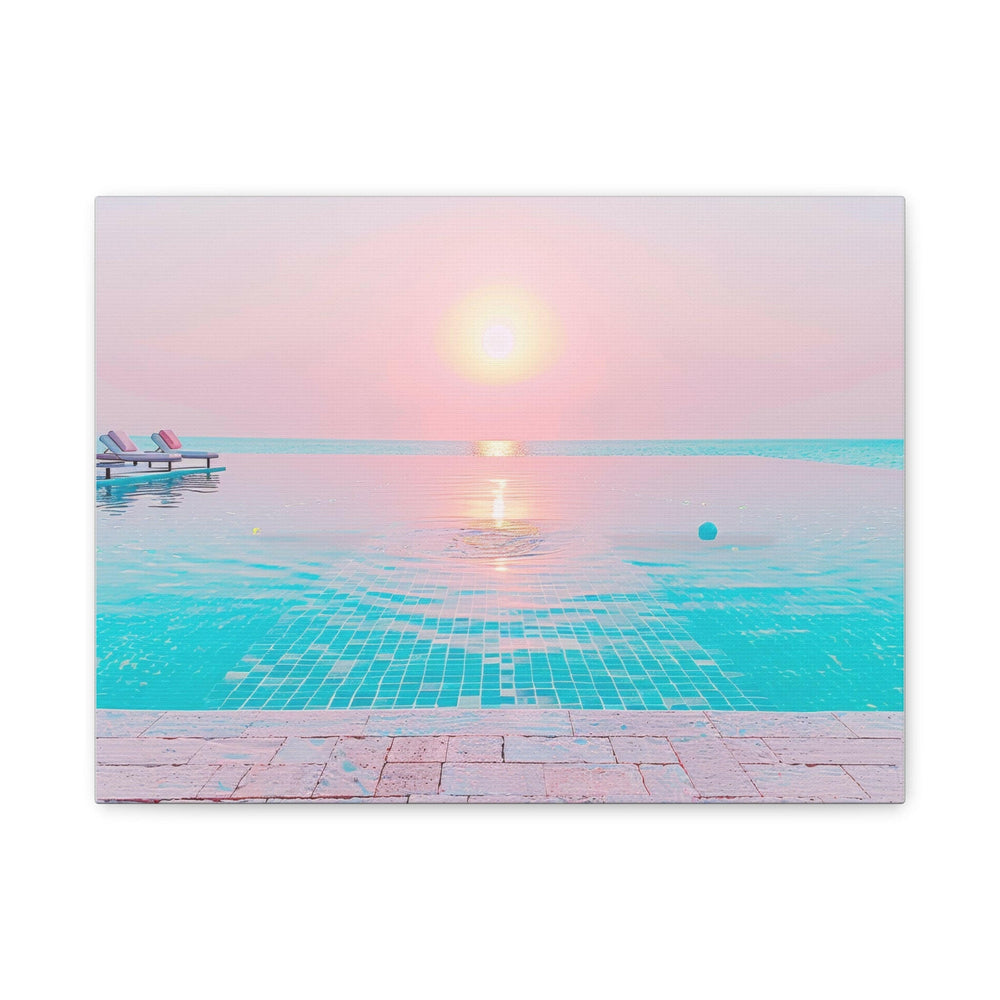 Tranquil Sunset - Modern Oasis Sensory Design & Art Studio - Canvas