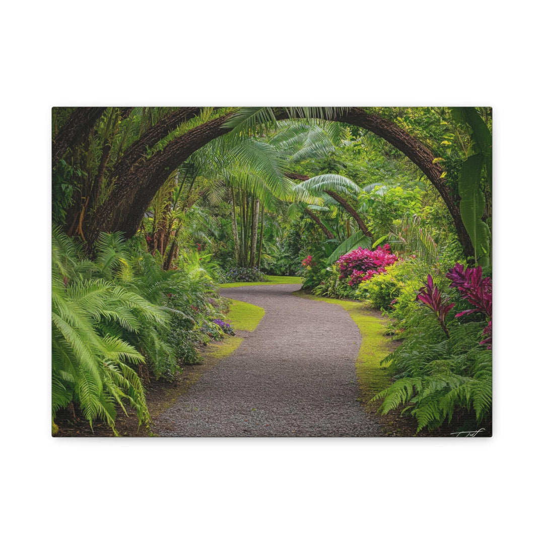 Serene Garden - Modern Oasis Sensory Design & Art Studio - Canvas