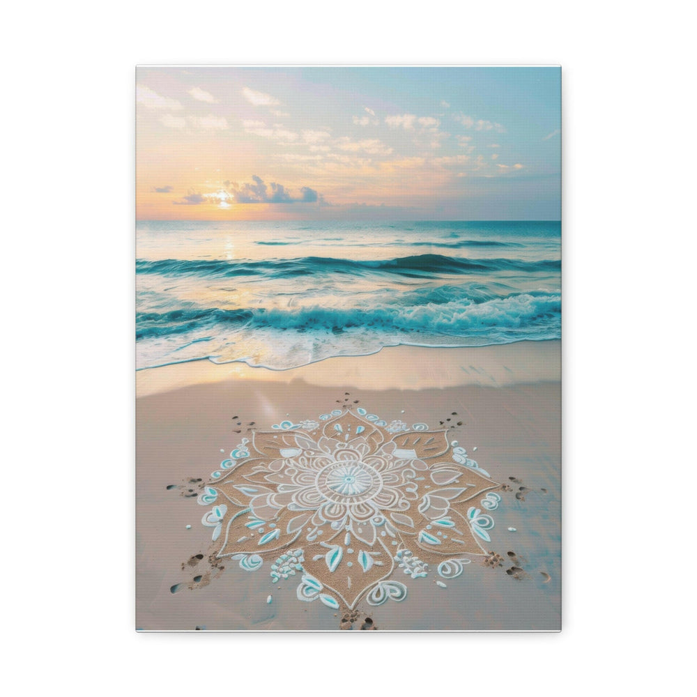 Beach Mandala - Modern Oasis Sensory Design & Art Studio - Canvas