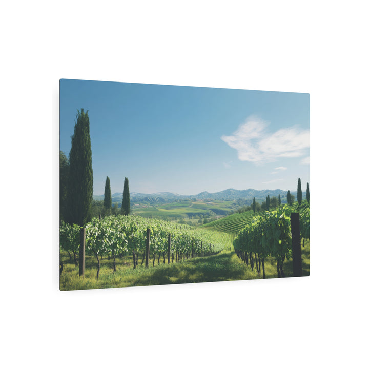 Lush Vineyard Metal Art - Modern Oasis Sensory Design & Art Studio - Home Decor