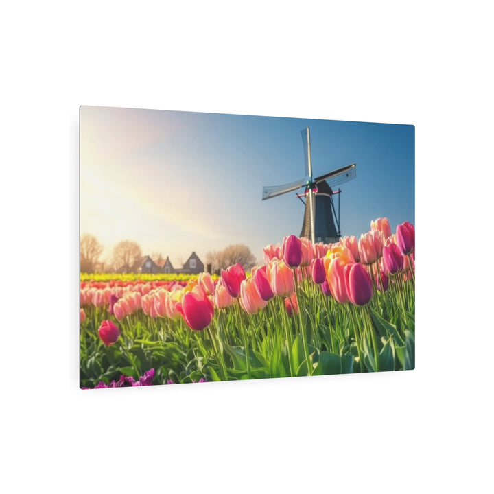 Vibrant Tulips Metal Art - Modern Oasis Sensory Design & Art Studio - Home Decor