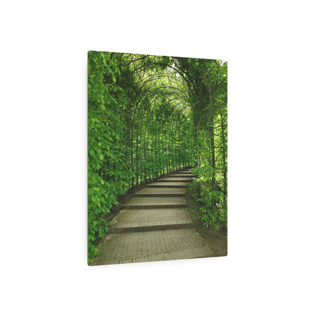 Serene Green Path Metal Art - Modern Oasis Sensory Design & Art Studio - Home Decor