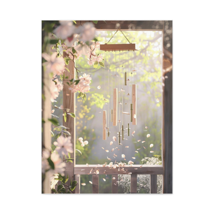 Serene Wind Chime - Modern Oasis Sensory Design & Art Studio - Canvas