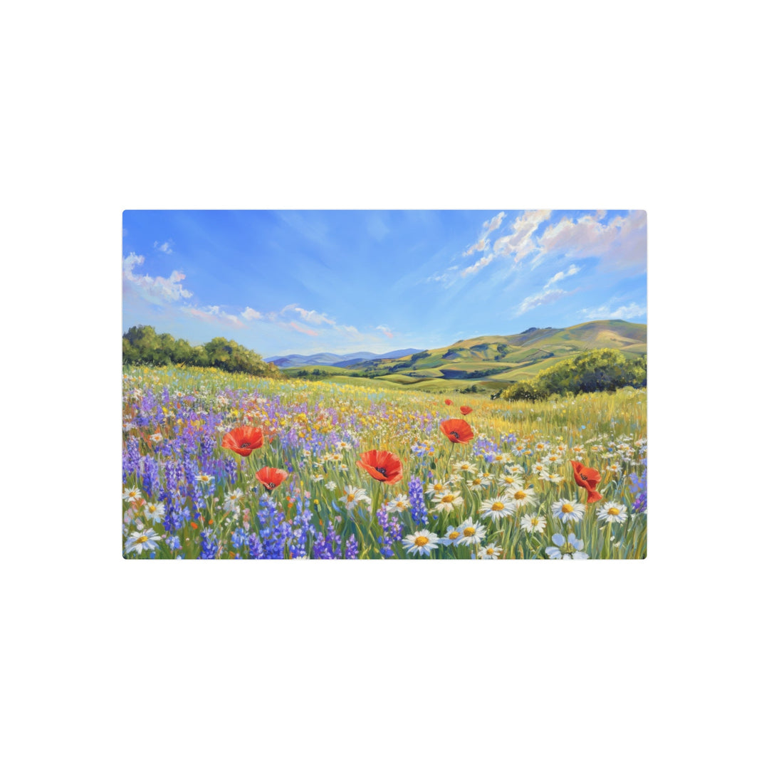 Blooming Serenity Metal Art - Modern Oasis Sensory Design & Art Studio - Home Decor