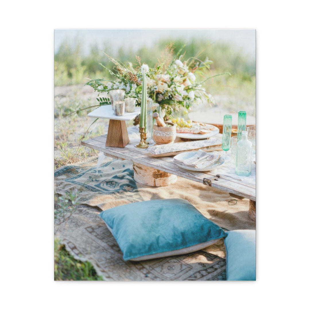 Outdoor Picnic - Modern Oasis Sensory Design & Art Studio - Canvas
