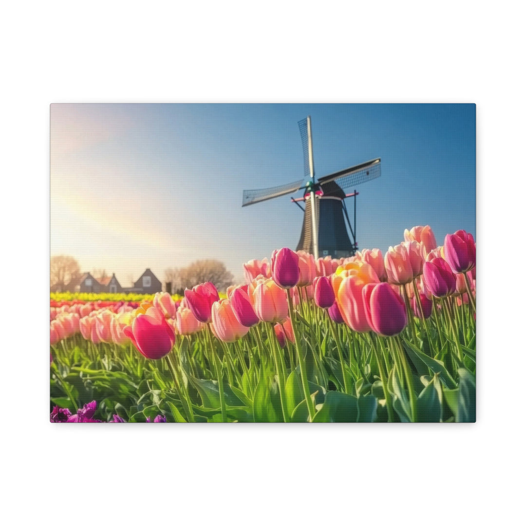 Vibrant Tulips - Modern Oasis Sensory Design & Art Studio - Canvas