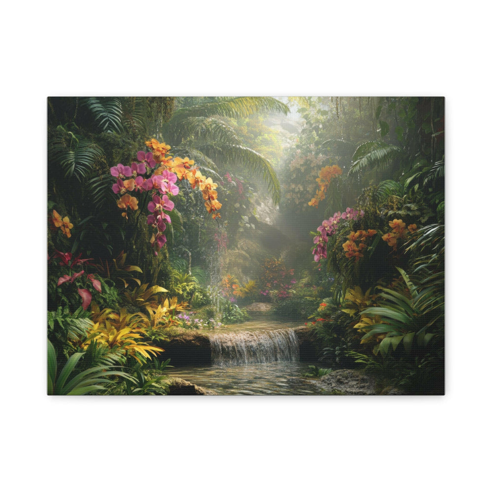 Serene Jungle - Modern Oasis Sensory Design & Art Studio - Canvas