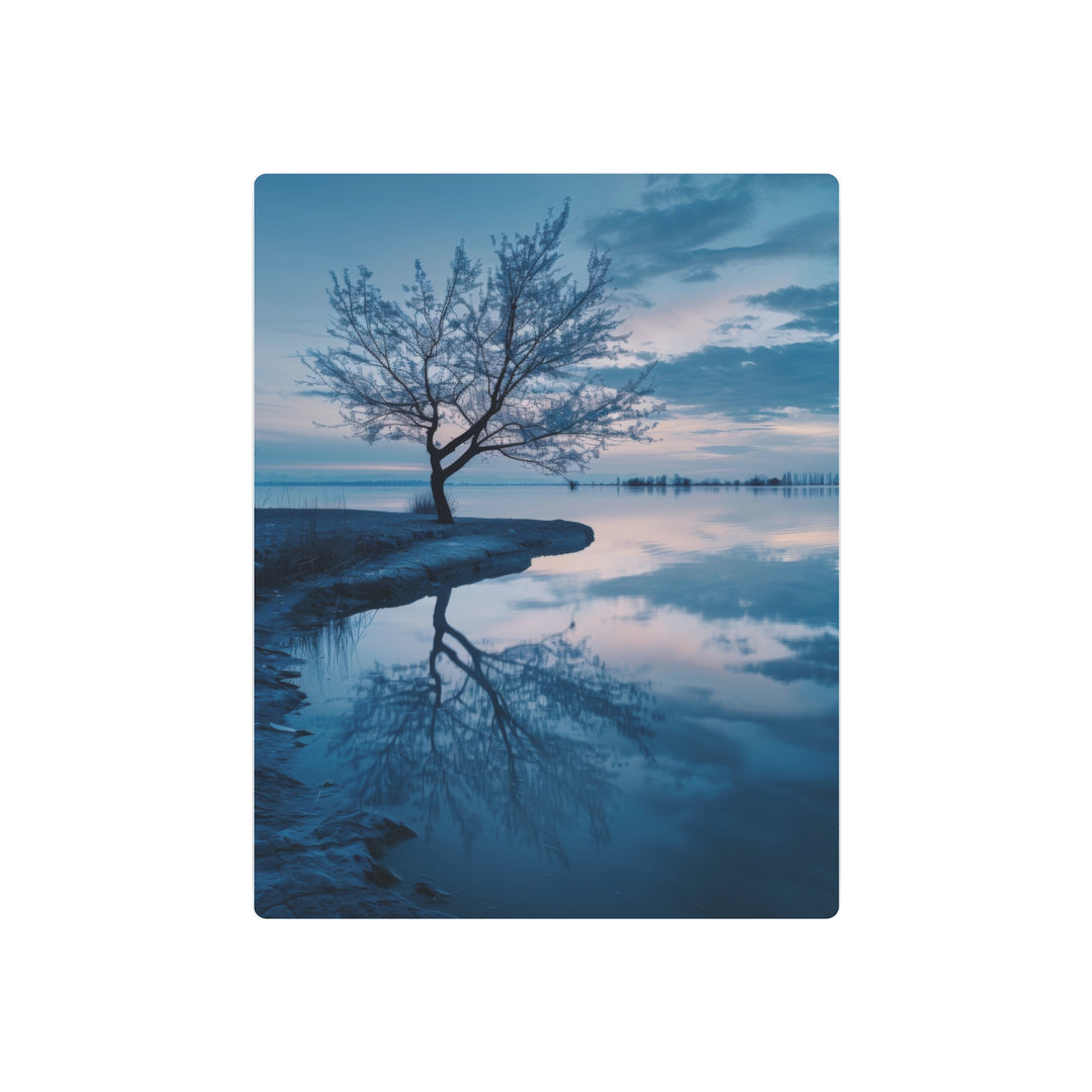 Serene Lake Metal Art - Modern Oasis Sensory Design & Art Studio - Home Decor
