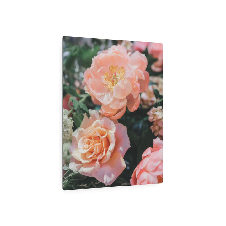 Peach Meadow Metal Art - Modern Oasis Sensory Design & Art Studio - Home Decor