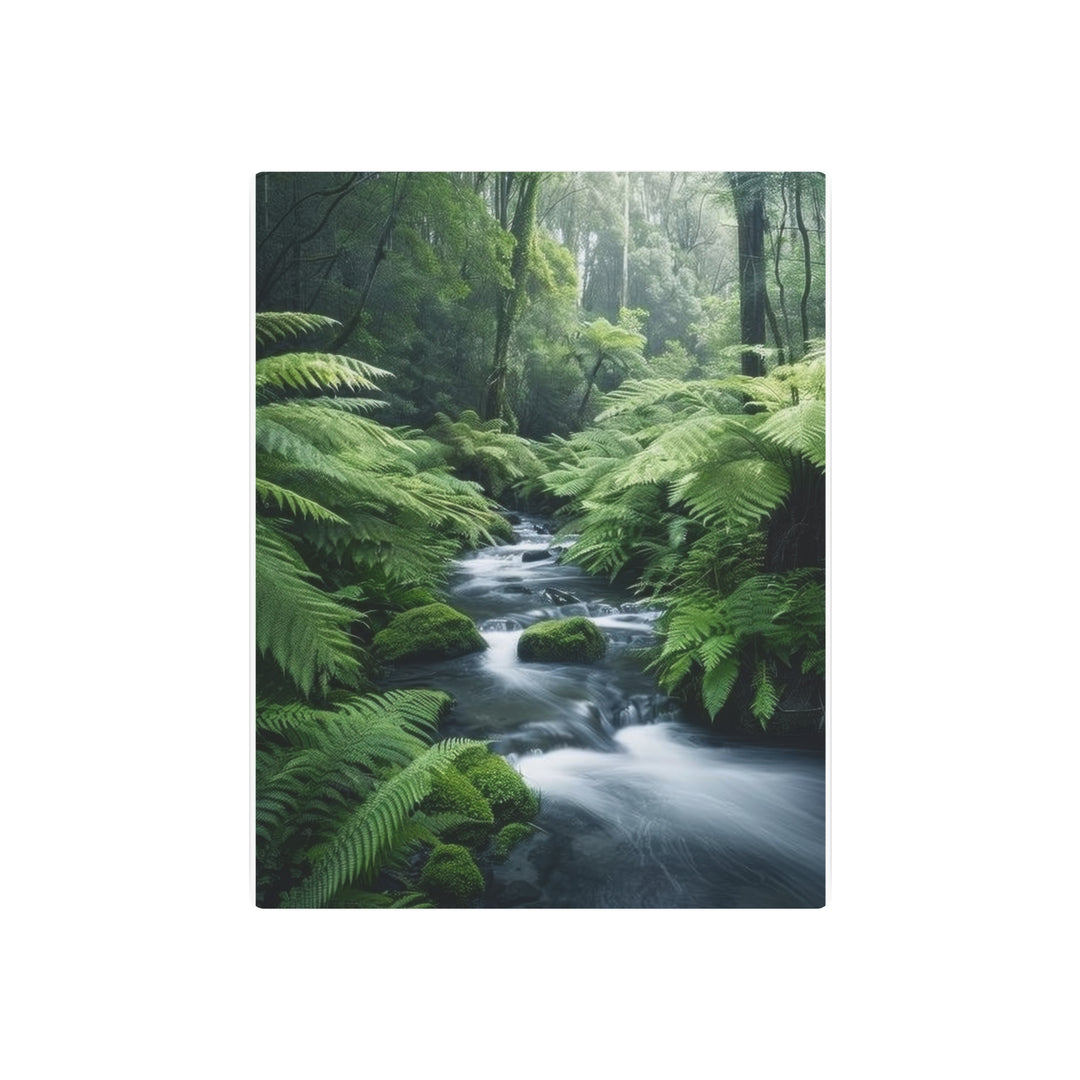 Serene Forest Nature Metal Art - Modern Oasis Sensory Design & Art Studio - Home Decor