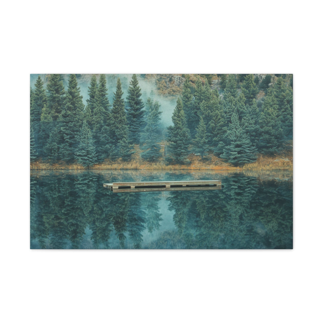 Calm Lake - Modern Oasis Sensory Design & Art Studio - Canvas