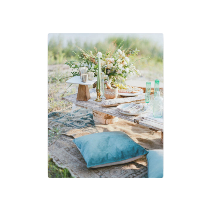 Outdoor Picnic Metal Art - Modern Oasis Sensory Design & Art Studio - Home Decor