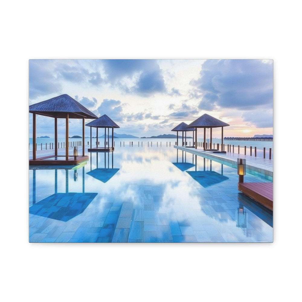 Tranquil Shoreline - Modern Oasis Sensory Design & Art Studio - Canvas