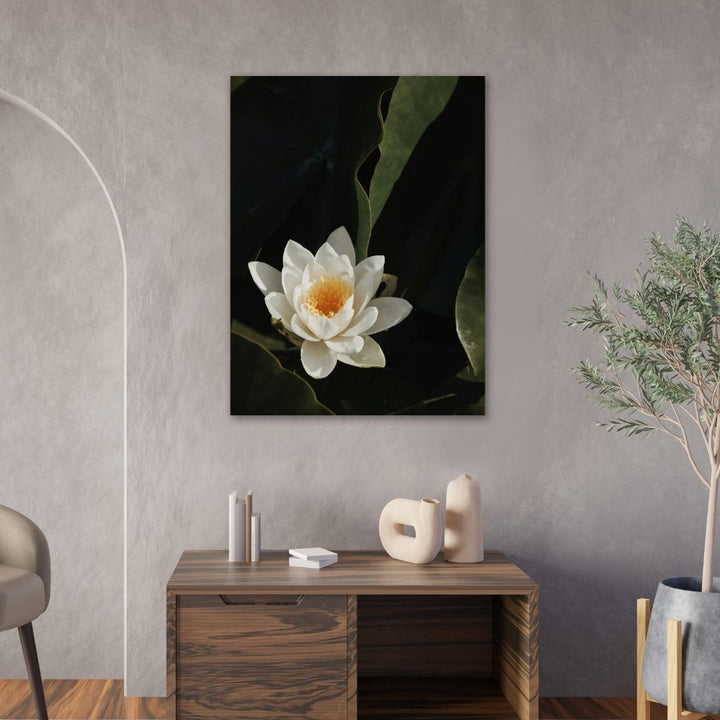 White Lotus - Modern Oasis Sensory Design & Art Studio - Canvas
