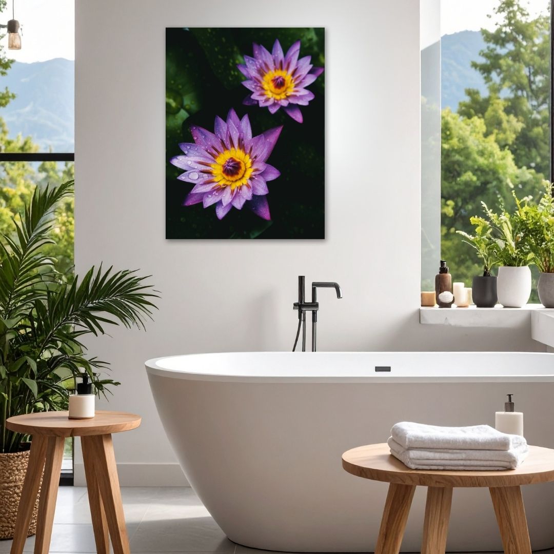 Beautiful Floral - Modern Oasis Sensory Design & Art Studio - Canvas