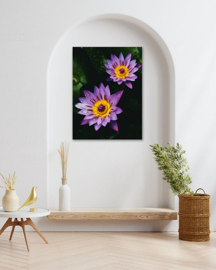 Beautiful Floral Metal Art - Modern Oasis Sensory Design & Art Studio - Home Decor