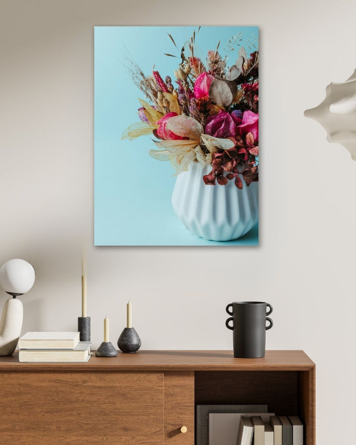 Vibrant Floral Arrangement - Modern Oasis Sensory Design & Art Studio - Canvas