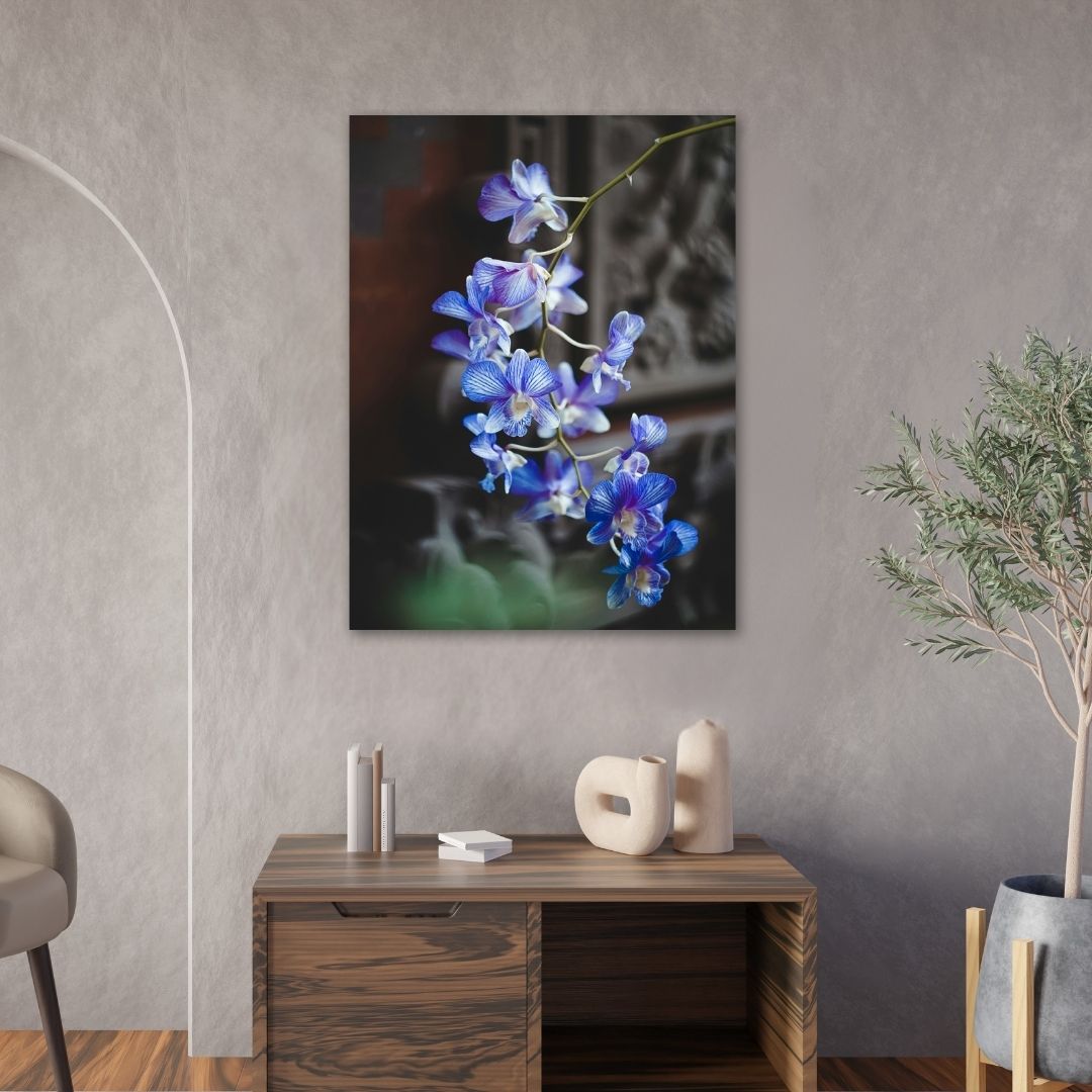 Orchid Blooms Metal Art - Modern Oasis Sensory Design & Art Studio - Home Decor