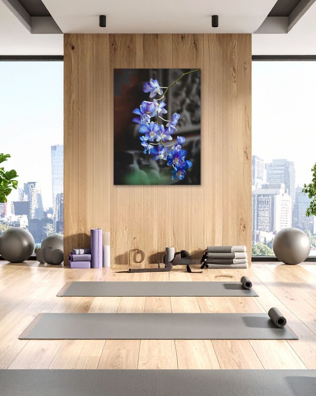 Orchid Blooms - Modern Oasis Sensory Design & Art Studio - Canvas